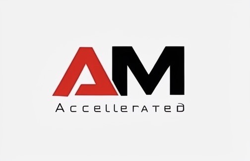 AM Accelerated red and black logo